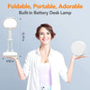 Rechargeable Lamp,3600mAh Battery Lamp Battery Operated Lamp,Dimmable Rechargeable Table Lamp,LED Desk Lamp Desk Light,Rechargeable Light Cordless Lamp Wireless Lamp,Reading Lamp Battery Lights Indoor