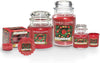 Scented Candle, Red Apple Wreath Large Jar Candle, Long Burning Candles: up to 150 Hours, Perfect Christmas Gifts for Women