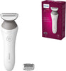 Lady Shaver Series 6000 BRL126/00 Cordless with Wet and Dry use, White