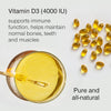 Vitamin D3 4000 IU - Vitamin D Tablets High Strength - 180 Softgel Capsules - Vit D Supplement for Strong Bones, Muscles, Teeth, Immune System - High Absorption Cholecalciferol D3 Vitamins 4000IU