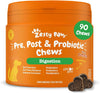 Probiotics for Dogs | Supports Gut & Digestive Health | Probiotic Supplements for Digestive Care & Digestive Treats | Dog Probiotics for Gut Health Supplements | 90 Pcs