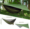 Camping Hammock with Mosquito Net 114x54 inch Outdoor Hammocks with Large Tarp for Waterproof Lightweight Portable Hammock Tent 440 LBS Load Capacity for Hiking Backpacking Picnic Courtyard