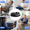 Seat Cushion for Office Chair, Memory Foam Car Seat Cushion & Office Chair Cushion, Ergonomic Coccyx Cushion for Sciatica, Tailbone, Back Pain