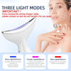 Face Massager Red Light Therapy Wand 3 Modes Microcurrent Face Lift Device Neck Wrinkle Remove Anti-Aging Led Photon Therapy SkinTightening Machine… (Dolphin Shape)