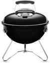 Smokey Joe Original Charcoal Grill, Ø 37cm Grill Area, Portable BBQ Grill, Porcelain-Enamelled Lid & Bowl - Black (1111004)