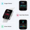 Smart Watches for Women Men Answer/Make Call, 1.8" Alexa Built-in Fitness Tracker, 24H Heart Rate, Blood Oxygen, Sleep, IP68 Waterproof, 100 Sport Mode Smartwatch for Android iOS Phone Gifts, Snowy