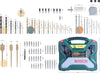 70-Pieces X-Line Titanium Drill and Screwdriver Bit Set (for Wood, Masonry and Metal, Accessories Drills)