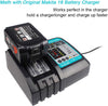 - DC18RC Fast Charger Compatible with makita 14.4V-18V Li-ion Replacement Battery BL1815 BL1830 BL1840 BL1850 BL1860 BL1890 BL1415 BL1430 BL1440.