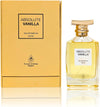 Absolute Vanilla Perfume 100ml - Unisex Amber Vanilla Perfume for Women and Men -Woody Sweet Warm Vanilla Scent