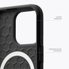 UAG Case [Updated Version] Compatible with iPhone 15 Pro Case 6.1" Civilian Black Built-in Magnet Compatible with MagSafe Charging Rugged Mil-Grade Dropproof Protective Cover