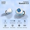 Ear Buds Wireless Earbuds, Bluetooth Headphones 5.3 In Ear with 4 ENC Noise Cancelling Mic, Bass Boost 90%, 60H Playtime Bluetooth Earphones, NEW Mini Bluetooth Earbuds IP8 Waterproof, USB-C