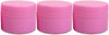 36 Pieces 7G/7ML (0.25oz) PINK Sturdy Thick Double Wall Plastic Container Jar with Foam Lined Lid for Pills, Medication, Ointments and Other Beauty and Health Aids - BPA Free