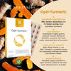 Opti-Turmeric | High Strength 500mg Liquid Curcumin | Supports Cartilage Formation | Immune Health | 185 Times Better Absorbed & 7 Times Faster Acting Than Standard Turmeric (60 Capsules)