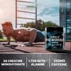 Power Pre Workout Powder, Pre Workout Energy Drink with Creatine Monohydrate, Beta-Alanine, Caffeine and Citrulline (40 Servings, Blue Raspberry Burst)