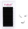 Easy Fan Lashes CC Curl 0.07 15-20mm Mixed Length Russian Lashes Natural Look Self Fanning Eye Lashes Automatic Blooming Russian Eyelashes Extensions(0.07-CC-1520)