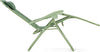 Zero Gravity Chairs Set of 2 - Reclining Sun Loungers for Garden - Textilene Folding Sunloungers with Detachable Headrest - Fold Away 2 Set Deck Chairs for Outdoor, Patio (Sage Green)