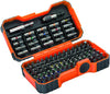 BH59/S100BC 100 Pcs Bit Set For Slotted, Phillips, Pozidriv, Hexagon, Robertson nd Coloured TORX,TORX Tamper, Head Screws