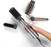 Corded Electric Air Styler 1000W, Hair dryer brush, Shape, volume, curl, smooth, dry and style ,1000 watts , Copper, Grey