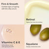 RESIST Anti Aging Retinol Serum - Minimises Wrinkles & Brown Spots - Firmer & Smoother Skin - Suitable for Rosacea-Prone Skin - with Vitamin C & Retinol - All Skin Types - 30 ml