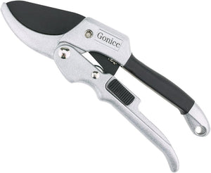 "Effortlessly Trim with  8" Professional Steel Blade Pruning Shears - Perfect for Bonsai and More!"