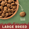 Complete Large Breed Dry Adult Dog Food Turkey & Rice 14kg - Made with All Natural Ingredients