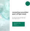 Feeling Beautiful Renewing Cucumber Peel-Off Gel Mask 175ml