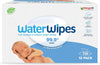 Plastic-Free Original Baby Wipes, 99.9% Water Based Wipes, Unscented for Sensitive Skin, 720 count (Pack of 12)