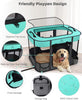 Foldable Pet Playpen,Cat Dog Playpen,Portable Dog Cage soft Portable Exercise Kennel Tent,Puppy Pen Indoors/Outdoors Pet Tent Fence(S(70 * 55 * 45cm))