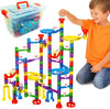 Marble Run - Marble Runs For Kids - 162 Pieces Plus Storage Tub - Construction Toys For 4,5,6,7 Year Old Boys or Girls - Educational STEM Toys For 4+ Year Olds