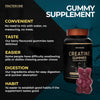 Creatine Gummies 5000mg 120 Gummies 60 Days Supply Creatine Monohydrate Gummies - Berry Flavoured Creatine - Pre Workout Gym Supplement for Men & Women - Vegan Chews Chewable Max recommneded Strength