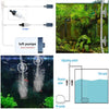 31 Pcs Air Pump Accessories for Fish Tank, 5M Airline Tubing, 3 Air Stone Cylinder, 3 Check Valves, 15 Airline Tube Holders/Clamps, 3 Aquarium Air Valve, 6 Connectors for Aquarium Pump and Hydroponics