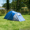 Trail Bracken 2 Man Tent With Porch, 3000mm Waterproof Rating, Double Skin Dome Tent with Darkened Bedroom, Lightweight for Camping and Festivals, Bag Included (300cm x 140cm x 110cm)