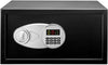 Steel Security Safe with Digital Keypad - Secure Money, Cash, Jewelry, ID Documents, 28 Litres, 43 cm W x 37 cm D x 23 cm H, Black