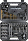 Professional Professional 2608594070 Mixed Accessory Set (103 Piece), Black