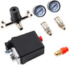 Air Compressor Pressure Control Switch with Valve Gauges Regulator