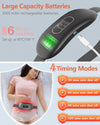 Menstrual Heating Pad Belt-Heat Pads for Period Pain Relief with 5 Heat&Vibration Massage Levels,Rechargeable Period Cramps Pad for Stomach Belly&Back Pain Relief,Gifts for Teen Girls Women