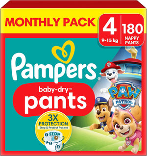 Baby-Dry Characters Paw Patrol Nappy Pants S4