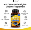 Lutein Supplement for Eyes - Lutein and Zeaxanthin Supplement enriched with Vitamin A, B2 which Supports Normal Vision & Zinc Eye Vitamins - Made in The UK Lutein Eye Health Complex by New Leaf