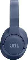 Tune 720BT Wireless On-Ear Headphones, with  Pure Bass Sound, Bluetooth 5.3, Hands-Free Calls, Audio Cable and 76-Hour Battery Life, in Blue