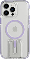 EvoCrystal Kick case for iPhone 14 Pro Max - MagSafe compatible - Impact Protection - Kickstand - Lilac