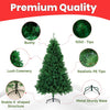 6ft Premium Lush and Bushy Christmas Tree with 800 Tips - Xmas Tree Easy to Assemble with Sturdy Foldable Metal Stand for a Festive Home-Large Christmas Tree Green (6-Ft (800 Tips))