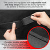 Heavy Duty BBQ Smoker Cover for Outdoor Grill – Waterproof, Weather Resistant, UV & Fade Resistant with Adjustable Straps – Gas Grill Cover for Weber, Charbroil (58L x 43W x 99H cm)
