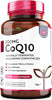 CoQ10 200mg - 120 Vegan Capsules of High Strength Co Enzyme Q10 (4 Months Supply) - 100% Pure and Naturally Fermented Ubiquinone Coenzyme - No Synthetic Additives - Made in The UK by