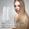 SALT AND SULPHATE FREE SHAMPOO (500ml) for use AFTER KERATIN TREATMENTS and for COLOUR TREATED HAIR Organic Aftercare for Men and Women. No Salt, Sulphate or Sodium