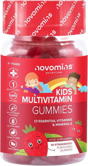 Kids Vitamins - Kids Multivitamin Gummies – 1 Month Supply - Chewable Kids Multivitamin - Vegan - Gluten Free – 13 Essential Childrens Vitamins – Kids Vitamins by