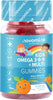 Kids Omega 3 6 9 Gummies – Kids Multivitamin E & D - Vegan - 1 Month Supply – Chewable Childrens Omega 3 6 9 Supplement – Plant Based Alternative to Fish Oil – Kids Vitamins by