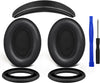 Ear Pads Cushions + Headband + Silicone Earpads Cover Protector, Replacement Kit for Bose QuietComfort 15(QC15)/QuietComfort 2(QC 2) Over-Ear Headphones - Black