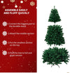 5ft Premium Christmas Tree 580 Branch Tips Green Xmas Trees Bushy Artificial Christmas Tree Pine Tree with Metal Stand Easy to Assemble Realistic Spruce Branches Christmas Tree for Indoor and Outdoor