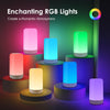 Rechargeable Lamp, RGB&10 Brightness Touch Lamp,1200mah Cordless Lamp Rechargeable Lamp for Bedroom & Touch Lamps Bedside Lamp,Portable Lamp for Bedroom,Night Light Kids Night Light Baby, Adult Gifts