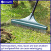 Grass Rake for Artificial Grass, Garden Tools and Equipment, Fake Grass Brush L110-150cm- Fully Guaranteed